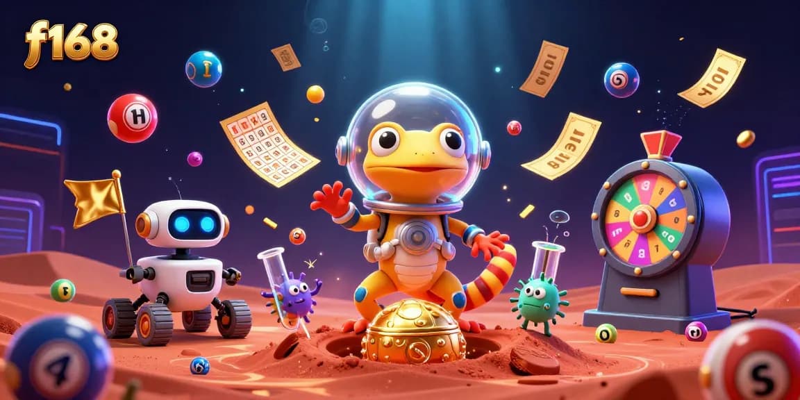 Engage with the exciting f168 Martian gecko casino adventure featuring dynamic lottery elements.