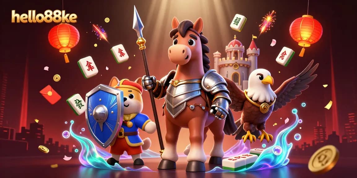 Experience the excitement of hello88ke with dynamic characters and vibrant casino elements.