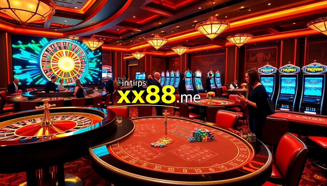 Experience the excitement of online gambling at https://xx88.moe/ with vibrant casino gaming options.