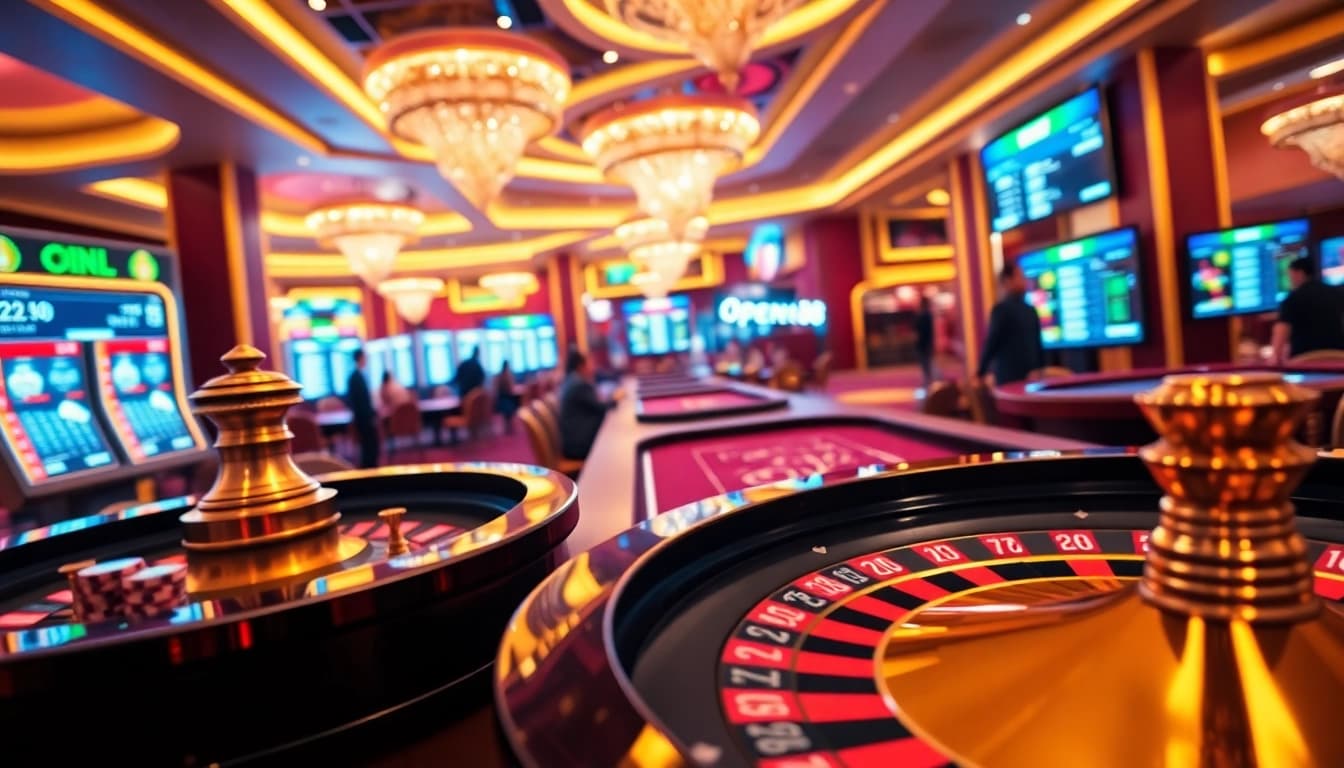 Experience thrilling games at open88 with vibrant casino visuals and dynamic betting action.