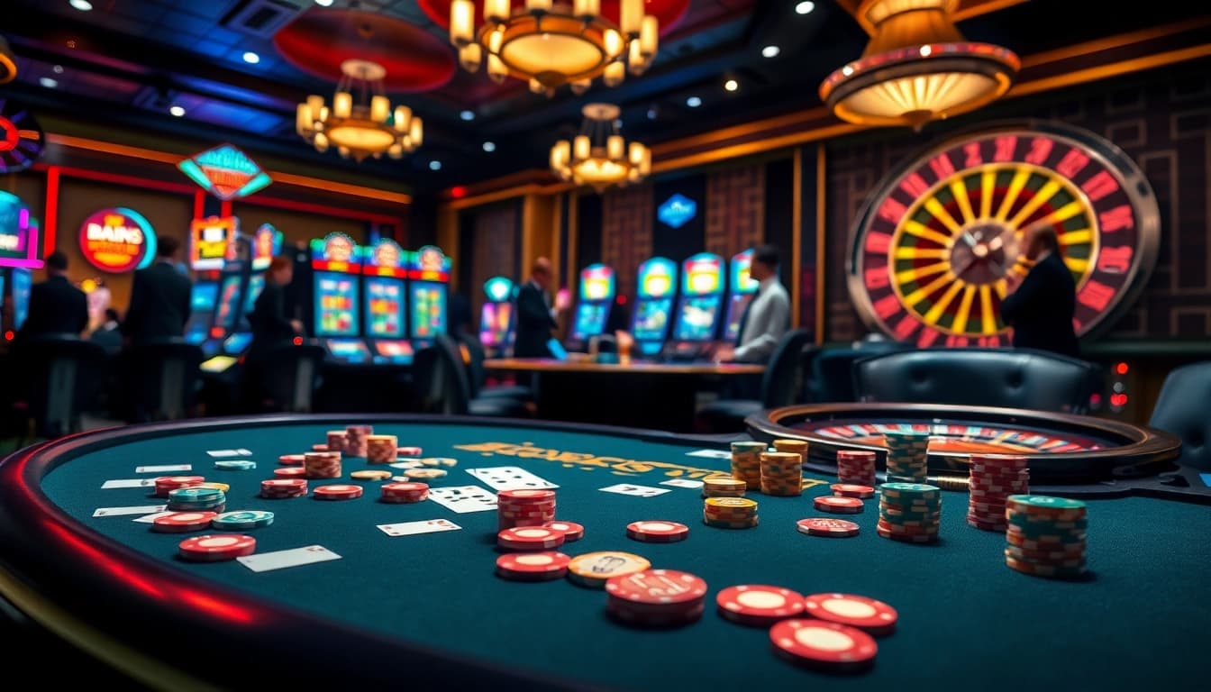 Experience thrilling casino games at https://kuwinblog.com/ with vibrant slot machines and poker excitement.