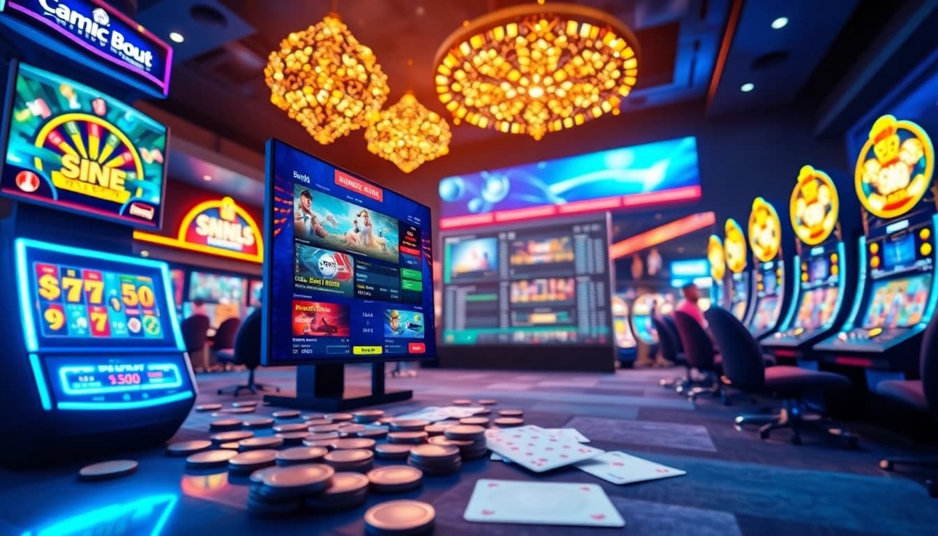 Experience 98win com's exciting online gambling atmosphere with vibrant casino games and sports betting options.