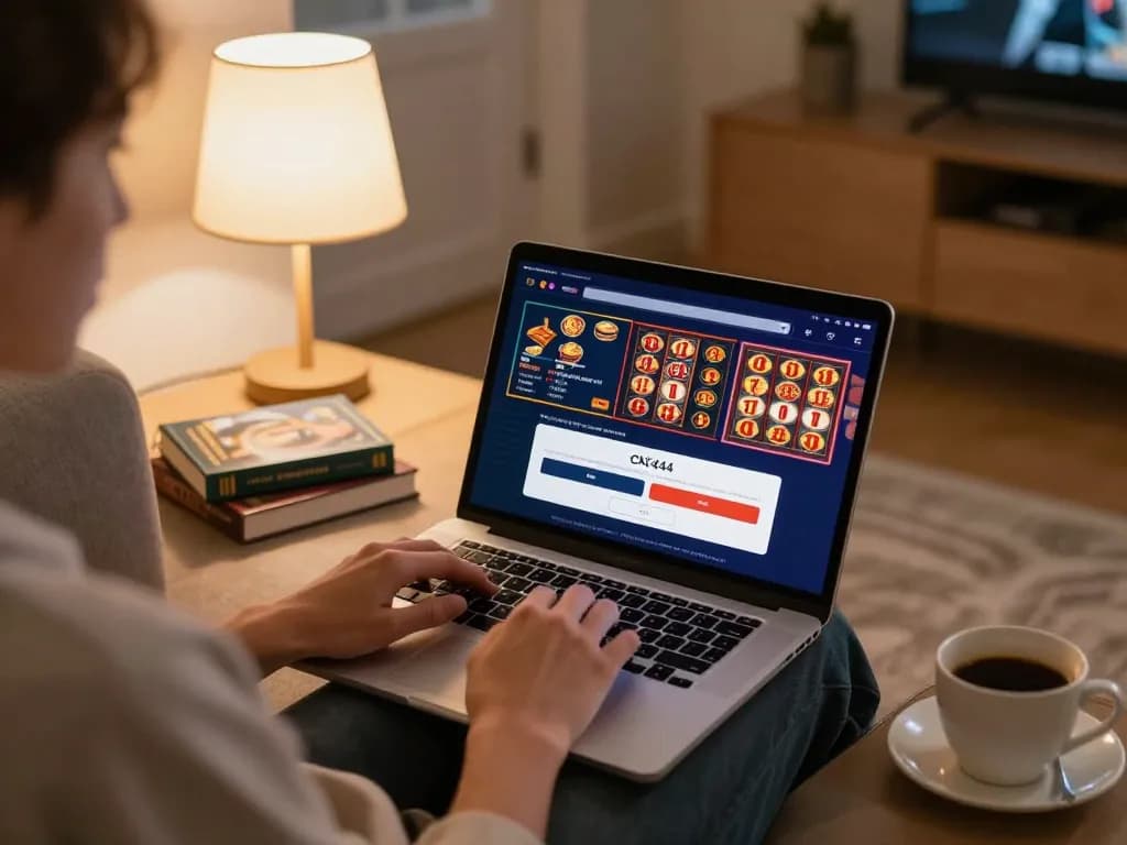 Accessing ck444 login for engaging online gaming experience from the comfort of home.