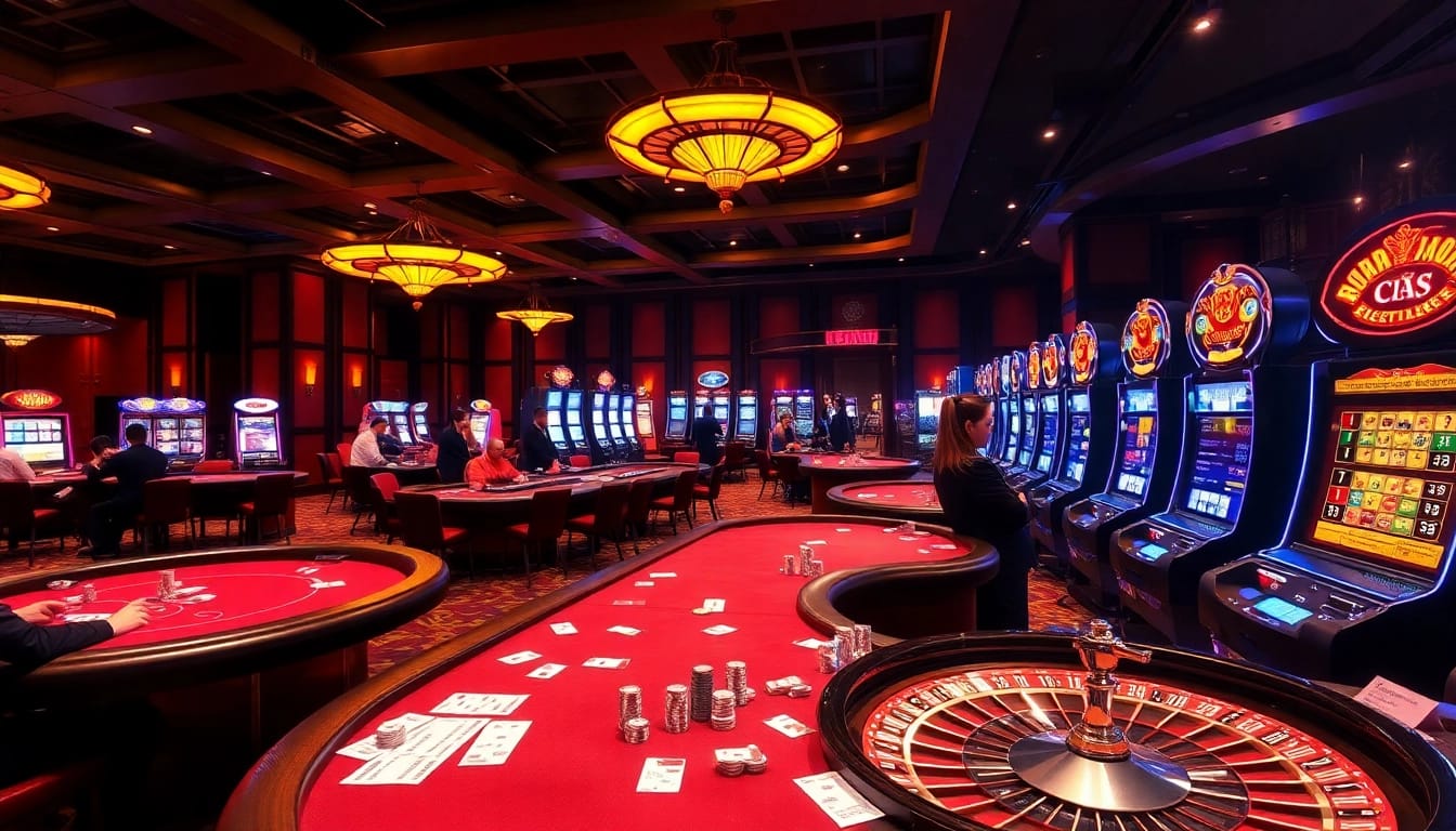SODO CASINO offers thrilling poker games and vibrant roulette tables, showcasing luxurious gambling experiences.