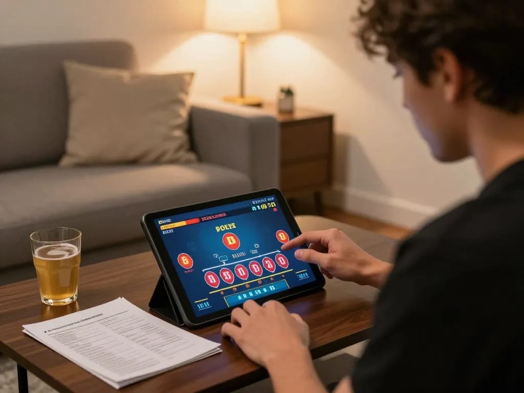 Experience thrilling gameplay at https://sc88.casino/ with a cozy home setting during online Baccarat sessions.