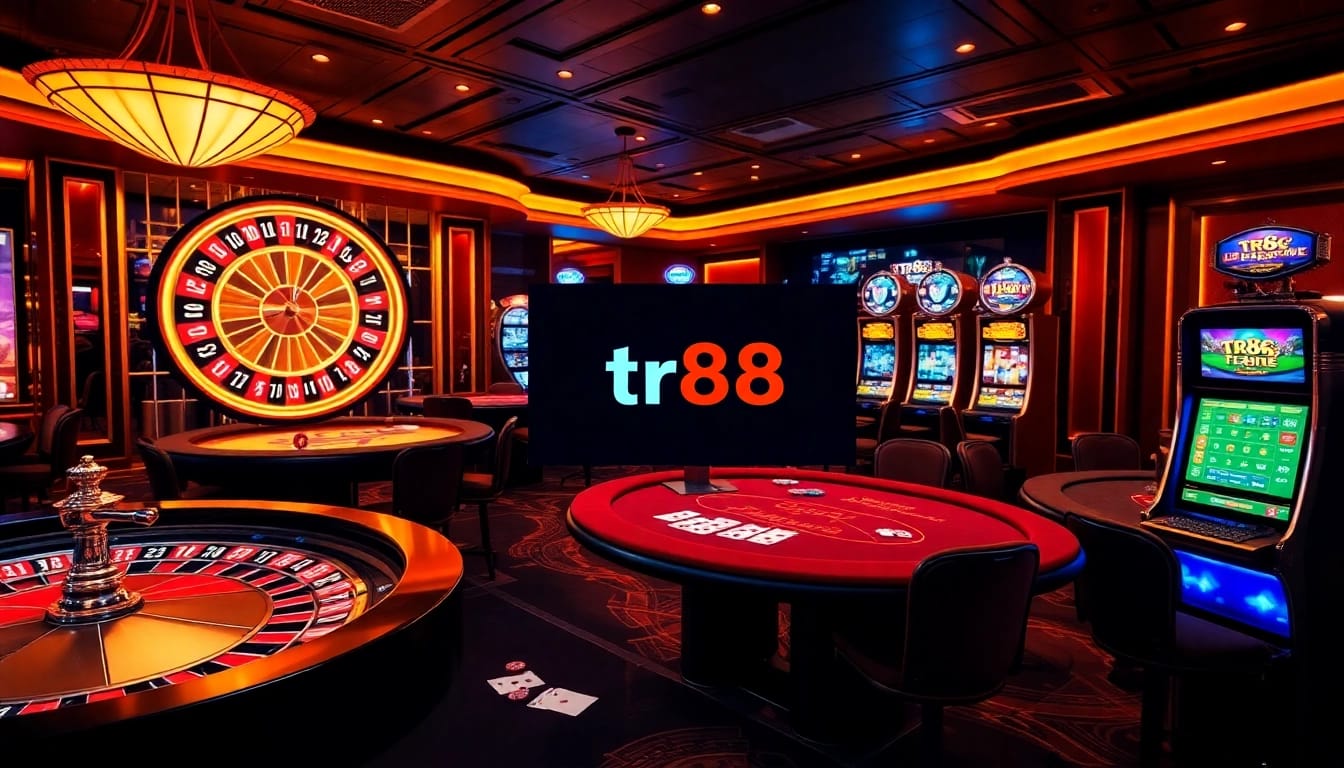 Experience the excitement of gambling at tr88 with vibrant casino features and games.