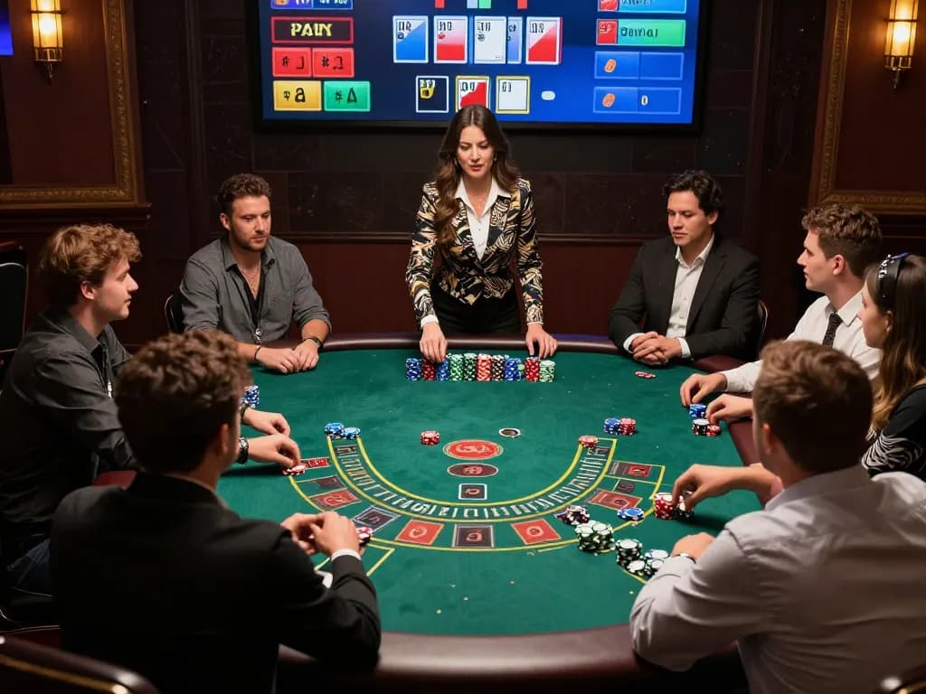 Players engaging in strategic betting at LV88F's live dealer blackjack table, chip placement visible.