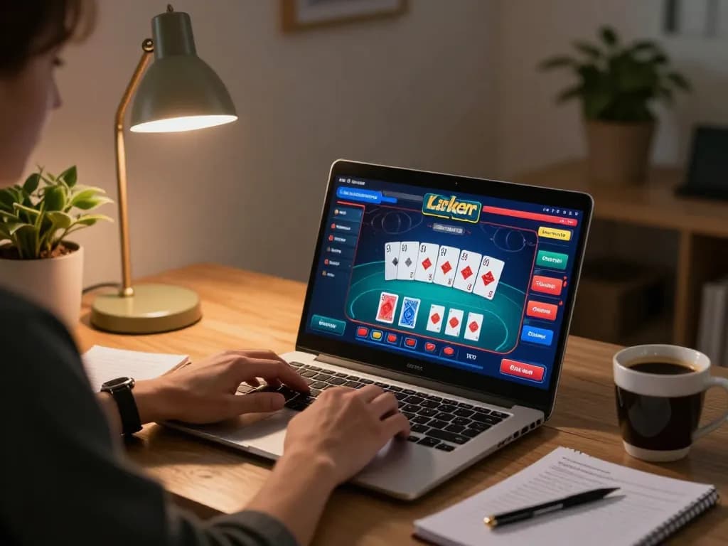 Experience immersive gaming at 789clubgo with a cozy online setup and poker gameplay.
