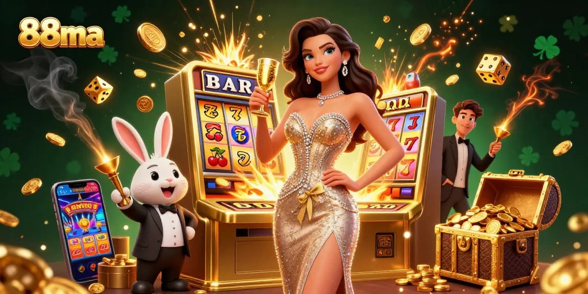 Celebrate big wins at 88ma with golden jackpot thrills and stunning gaming visuals.