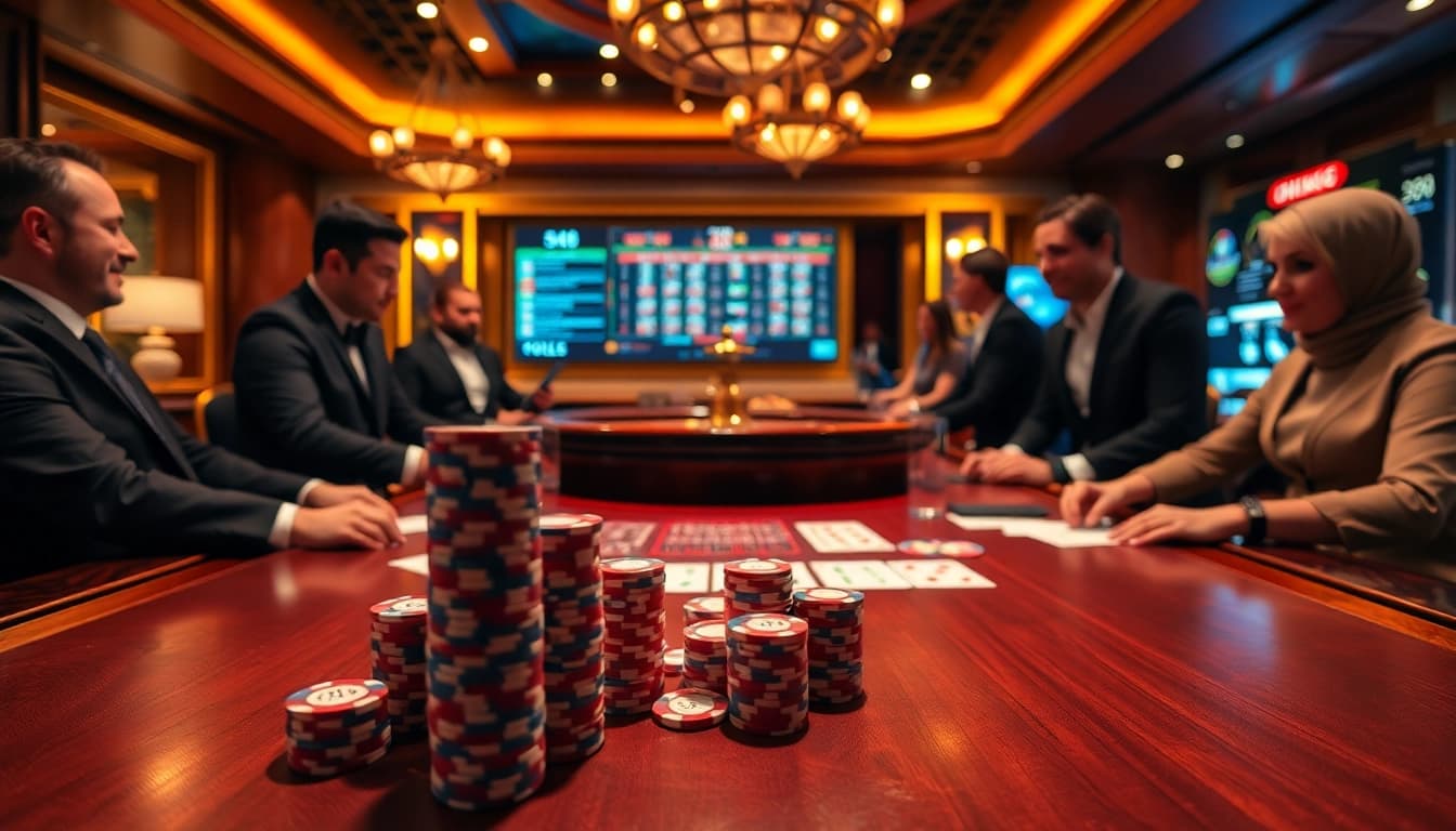 Join the excitement of high-stakes poker at bdtk66 blog with dynamic gameplay and vibrant casino ambiance.