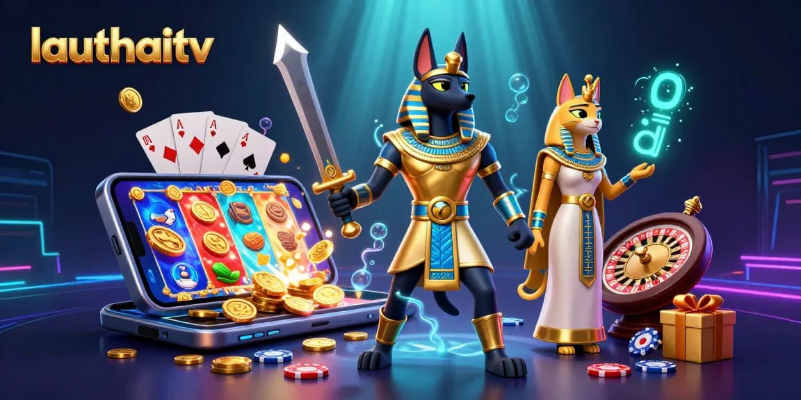 Experience lauthaitv with thrilling slot games, vibrant colors, and dynamic gaming elements.