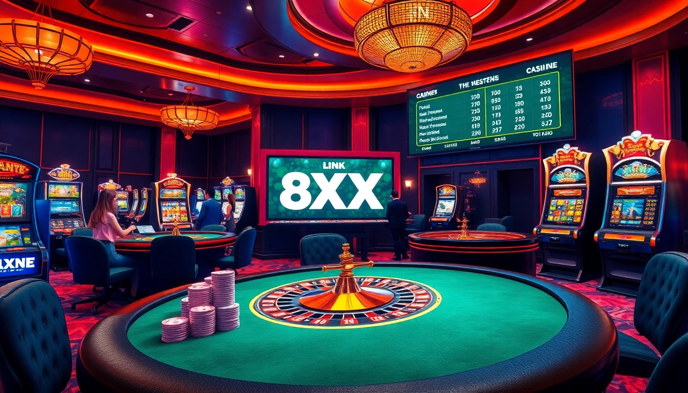 Engaging players at a luxurious casino table reviewing the latest betting odds for link 8XX.