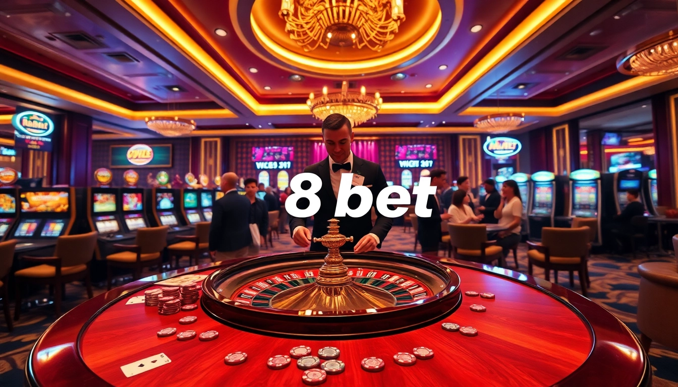 Experience the excitement of 8kbet with vibrant casino games and stylish atmospheres.