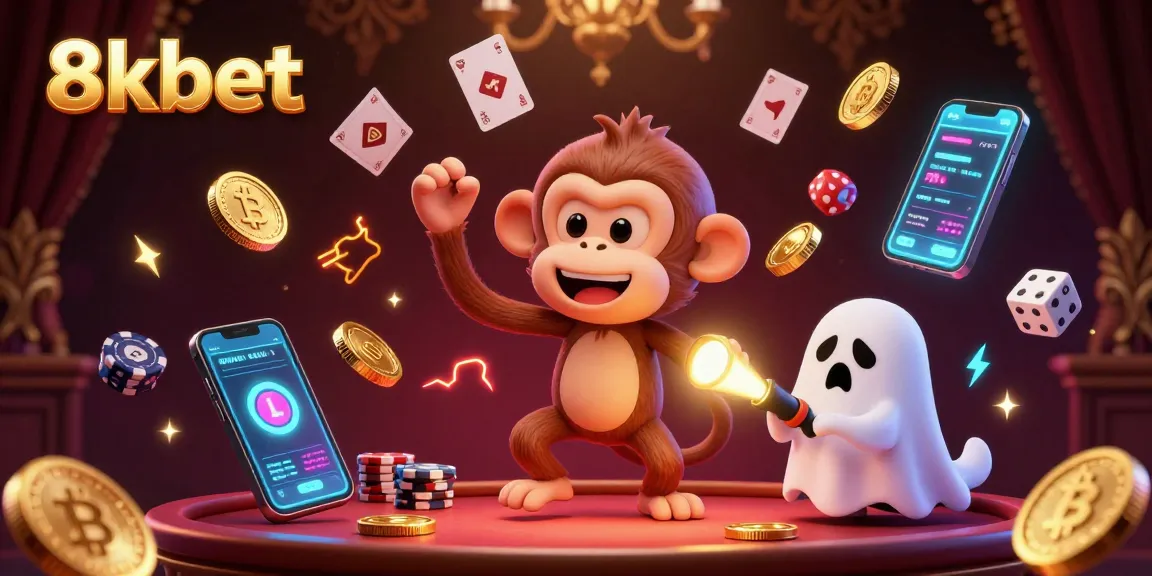 Experience the thrilling world of online gambling with 8xbet's dynamic haunted casino scene.
