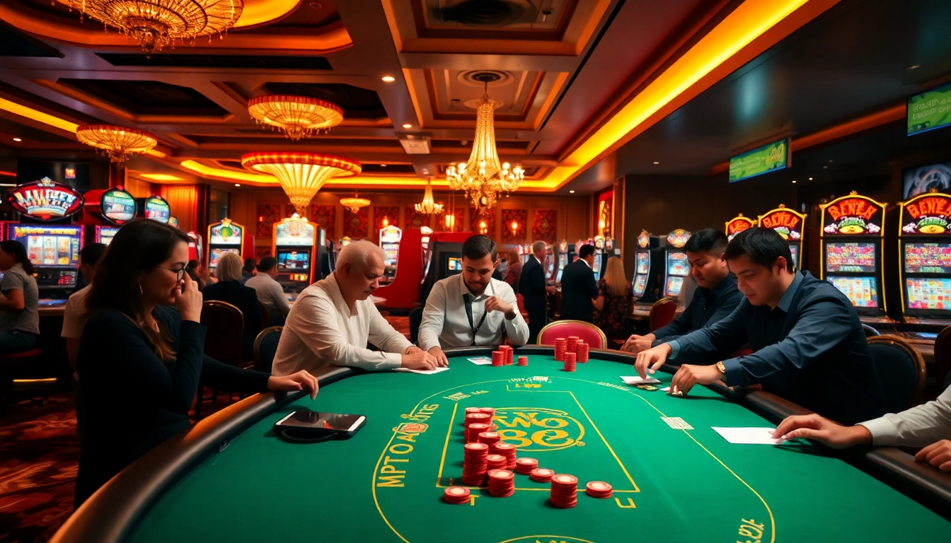 Experience the thrill of gaming at WW88, featuring top-notch casino tables and vibrant poker chips.