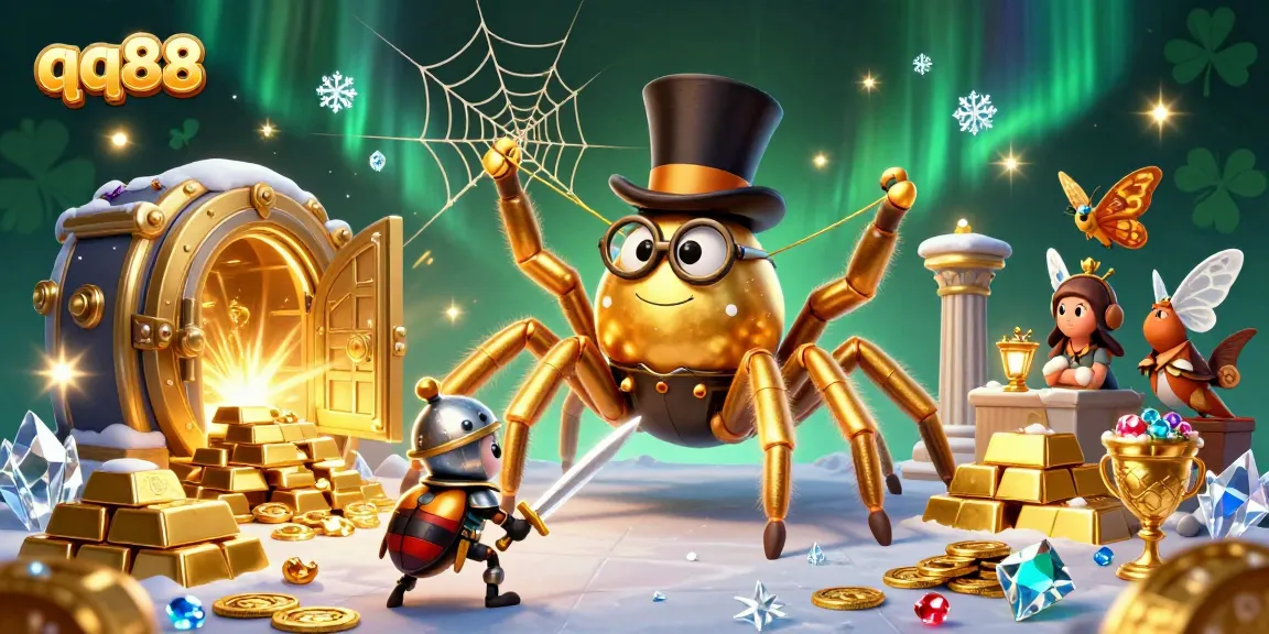 Engage with the thrilling world of qq88 casino gaming featuring dynamic characters and treasures.