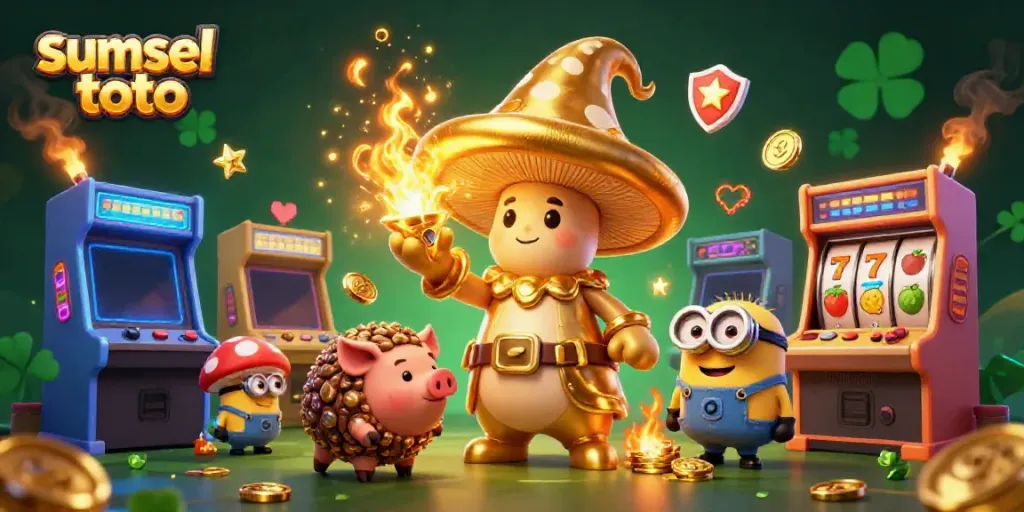 Engage with sumsel toto's enchanting gaming realm filled with magical treasures and vibrant game elements.