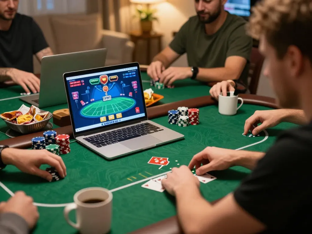 Enjoy strategic gameplay with lucky88z while engaging in online poker from the comfort of home