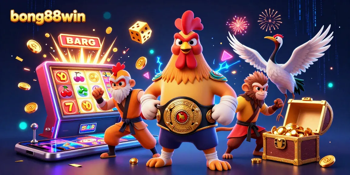 Experience the thrill at bong88win with exciting casino characters and jackpot elements.