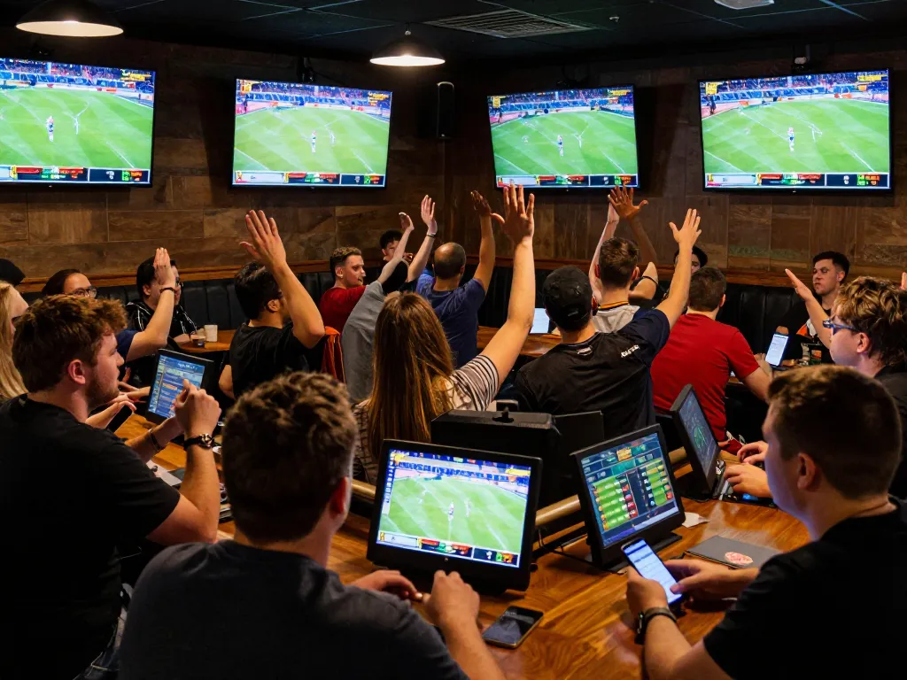 Socolive sports fans enjoying dynamic live betting events with engaging visuals and real-time screens
