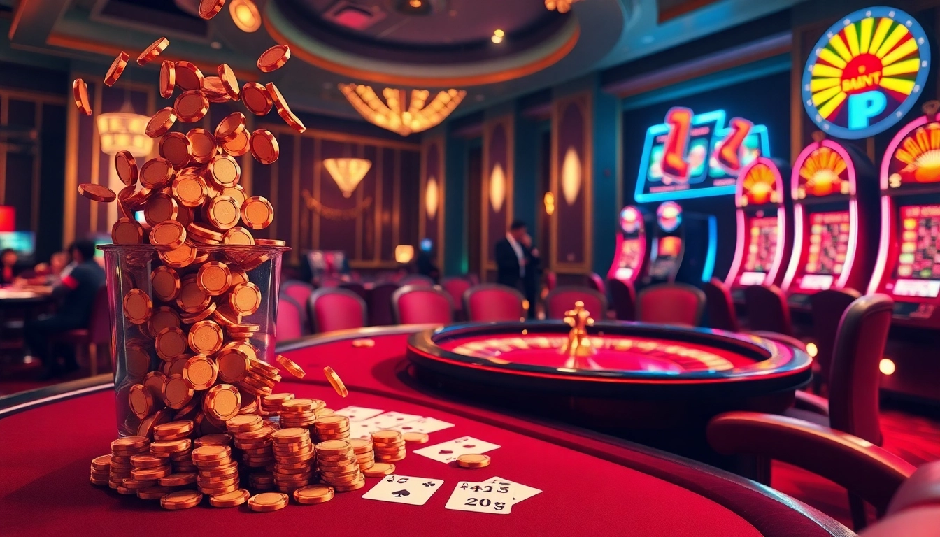 Bet confidently at https://thabett.io/ while enjoying a vibrant casino atmosphere filled with excitement.