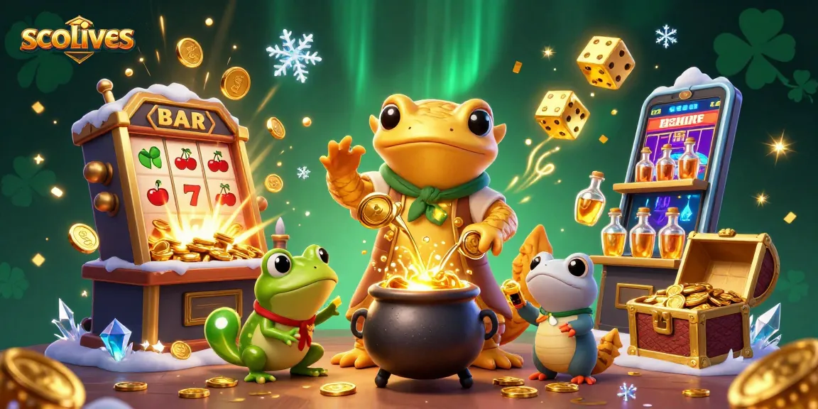 Socolives showcases an enchanting scene of a golden salamander alchemist surrounded by thrilling casino elements, creating a magical gaming environment.