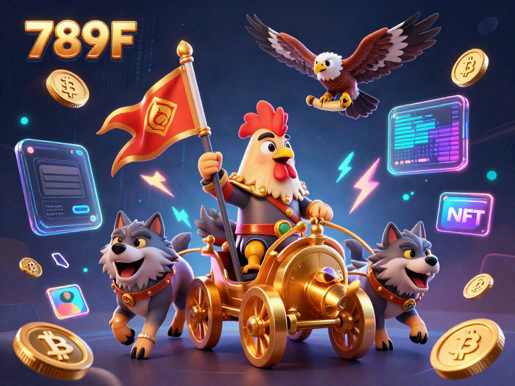 Join the thrilling action at 789F with our vibrant casino-themed illustration depicting excitement and rewards.