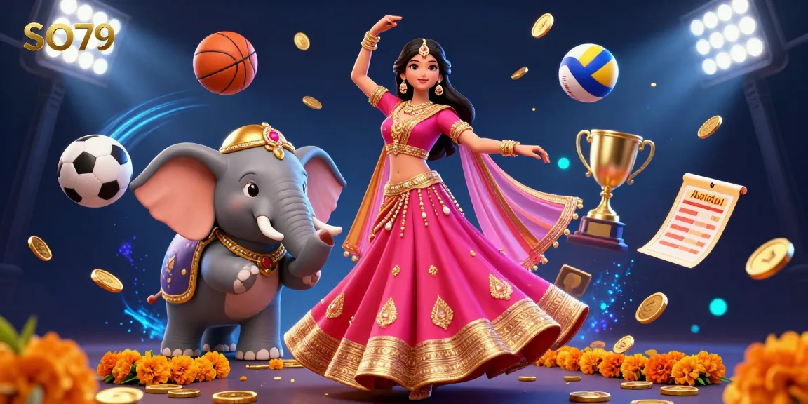 Experience the excitement of SO79 with vibrant characters and dynamic game elements.