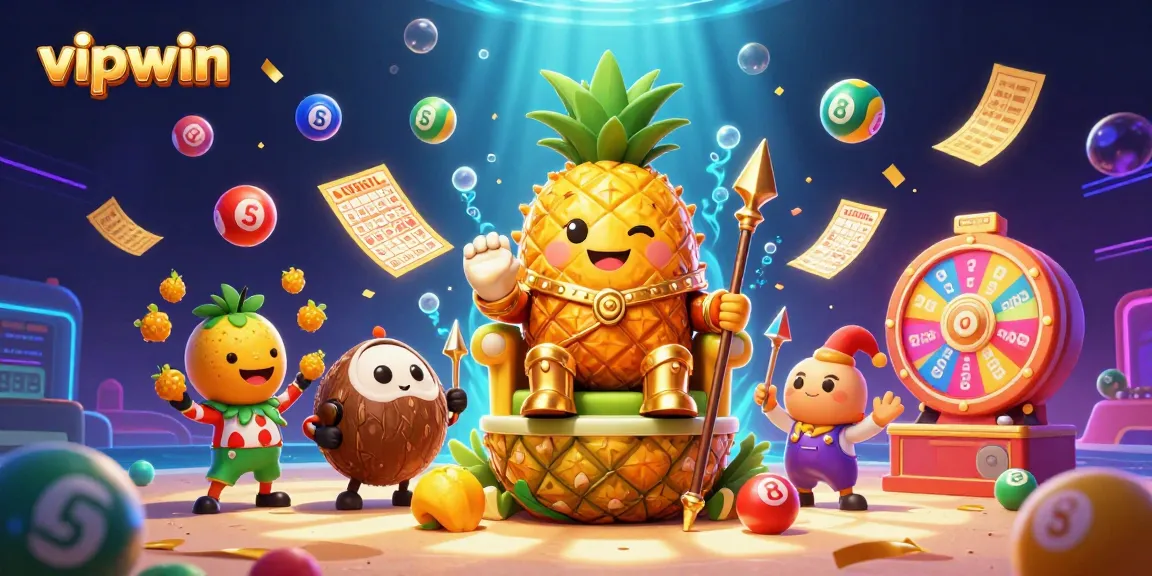 Experience thrilling gameplay at vipwin with vibrant games and rewards in a stunning 3D casino scene.