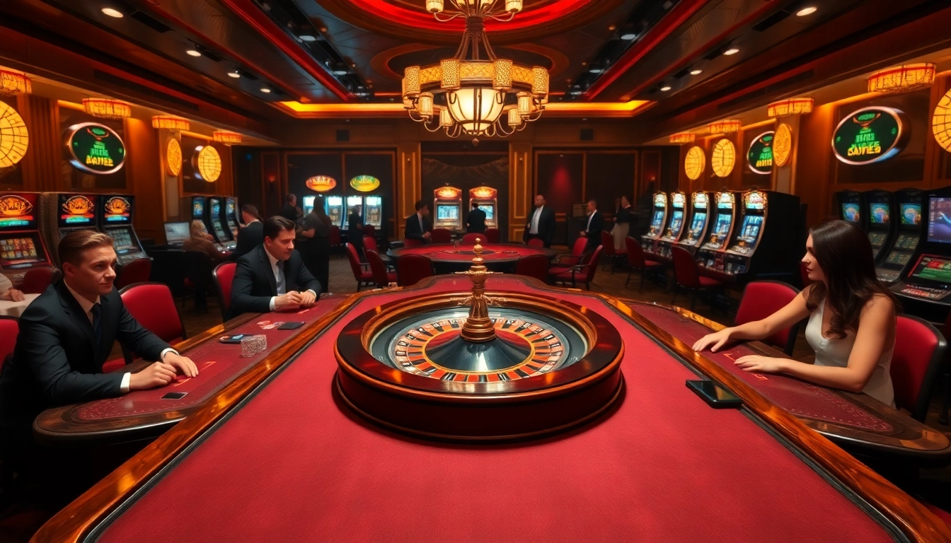 Experience thrilling gaming excitement with rikvip 2024 at an upscale casino.