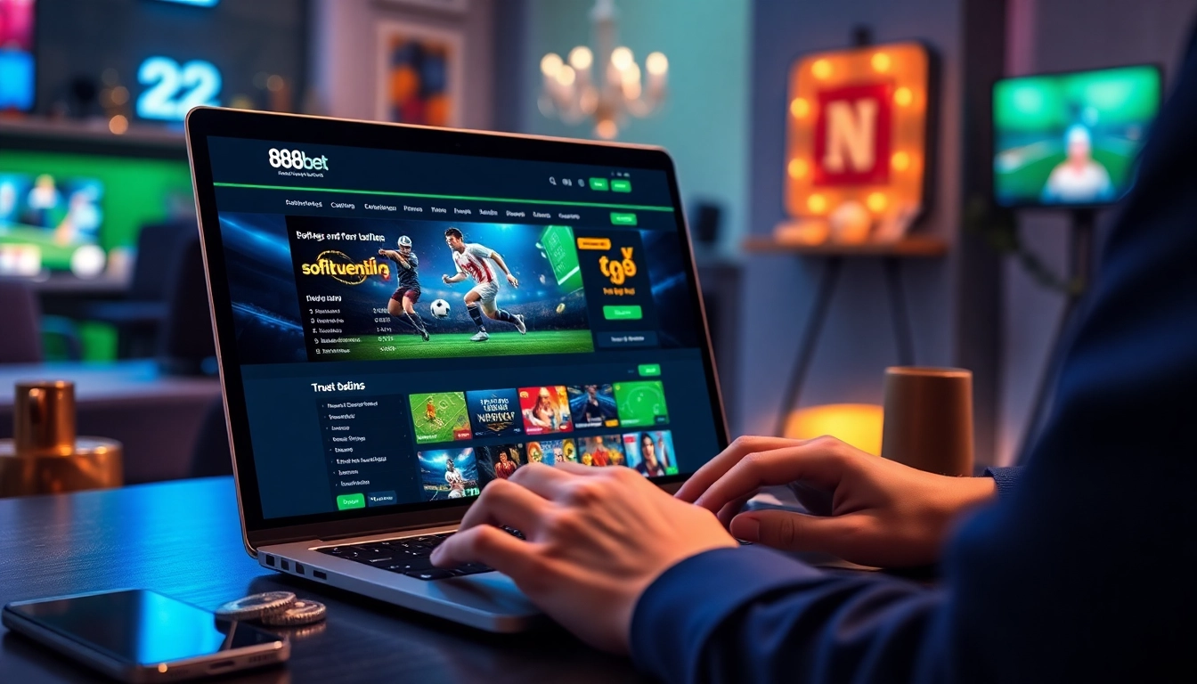 Explore betting opportunities at 888b.bet with a sleek, user-friendly online gaming interface.