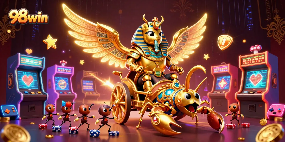 Experience thrilling gameplay at 98win with dazzling casino elements and vibrant visuals.
